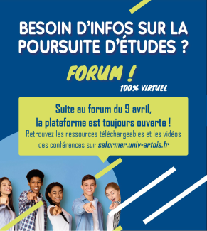 Forum des masters et de la poursuite d'études