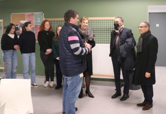 Inauguration de l'extension de l'IUT de Lens