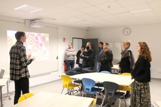 Inauguration de l'extension de l'IUT de Lens