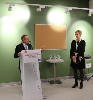 Inauguration de l'extension de l'IUT de Lens