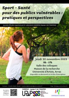 affiche JE Sport-Santé 30 novembre 2023