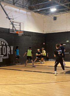 Initiation au Basket 3x3 à la Hoops Factory de Mons-en-Barœul - 2024