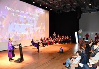 Cérémonie de remise de diplômes de Master à la Faculté des sciences